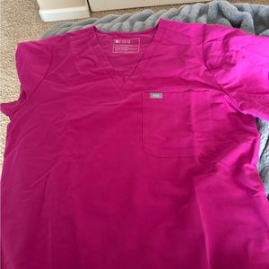 XL catrina pink figs top